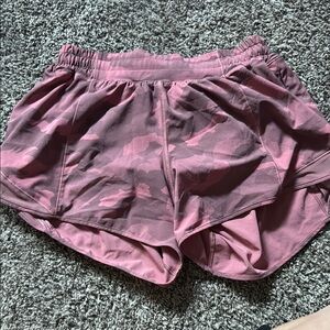 Lululemon Athletica Pink Athletic Shorts Lightweight Elastic Waist